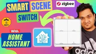 Connect & Automate Tuya Zigbee 4 Button Smart Scene Switch with Home Assistant | ZHA & Zigbee2MQTT 🚀