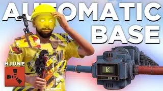 I made an automatic base that farms for me in Rust...