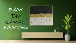 Easy Diy Abstract Painting Tutorial | Painting Tutorial #paintingforbeginners #painting