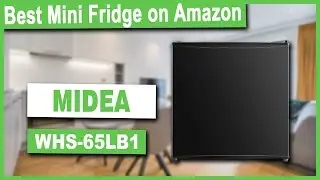 Midea WHS-65LB1 Compact Single Reversible Door Refrigerator - Best Mini Fridge for Bedroom