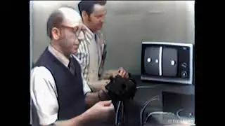 Ralph Baer's Ping-Pong, the first video-game (1969) - AI Colorized and Upscaled