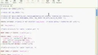 Create Databases And Tables for OpenWebSpider# v0.1.4