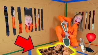 Побег Из КАРТОННОЙ ТЮРЬМЫ Челлендж 2 часть