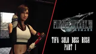 Tifa Solo Boss Rush Part 1