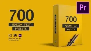 Motion Text Presets for Premiere Pro