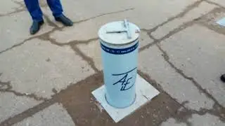 Автоматический противотаранный столб (боллард) Легион А 219/600