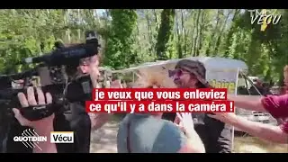 Francis Lalanne prend violemment à partie deux journalistes de Quotidien