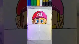 I TurNeD MaRiO InTo PrinCesS PEACH! 🍑✨ #shorts