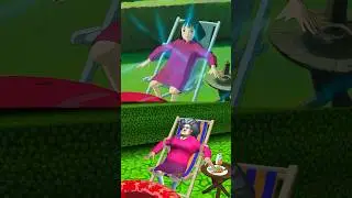 Scary Teacher Pool pranks but Anime Miss T #wowgame #shorts
