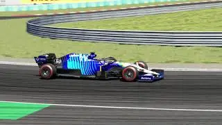 George Russel Hotlap At The Hungaroring! (Assetto Corsa Mods)