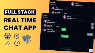 Full Stack Realtime Chat App in React js | Step by Step Tutorial