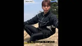 seungkwan taking pictures during his hike 🍊⛰️ #seventeen #seungkwan