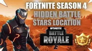 Fortnite Season 4 Hidden Battle Stars Locations