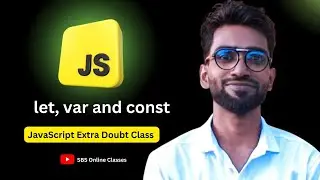 let, var and const in JavaScript in Hindi |  | 🔴Live Class Recording
