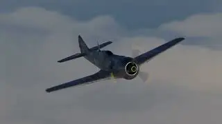WW2 Propeller plane animation in Blender