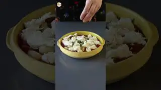 GNOCCHI au gratin with tomato and mozzarella, the famous gnocchi Alla sorrentina made in the oven!🍅