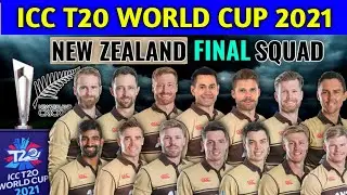 ICC T20 WORLD CUP 2021 -NEWZEALAND SQUAD | NEW ZEALAND SQUAD FOR T20 WORLD CUP |