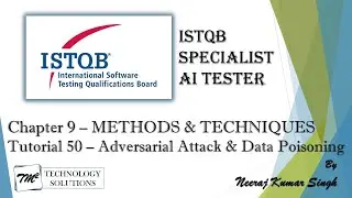 ISTQB AI Tester | Adversarial Attack & Data Poisoning | AI Tester Certification | AI Tutorials