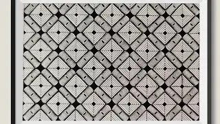 Thank you for watching. Zentangle 34