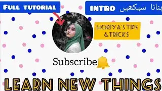 Make best & professional intro video in mobile, fee app in 1 minute#intro #introduction #introvideo