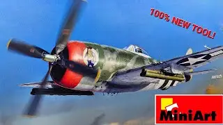 KIT OF THE YEAR! P-47D by MINIART (1/48 scale - video review)