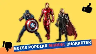 GUESS THE MARVEL CHARACTER IN 5 SECONDS BY THE SILHOUETTE!