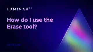 Luminar AI FAQ: How do I use the Erase tool?