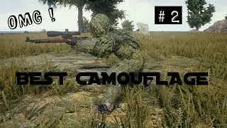 PUBG BEST MOMENTS #2 BEST CAMOUFLAGE OMG !