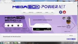 Megabox MG5 HD Plus atualização pelo USB