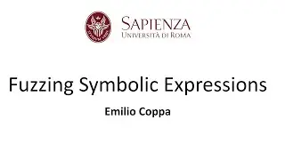 Fuzzing Symbolic Expressions