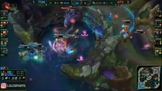 Best League of Legends LCS Baron Nashor Steal - Lol Epic Moments