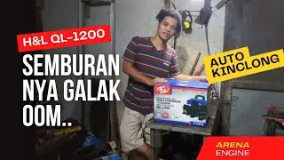 Review Mesin  Jet clenner H&L QL-1200. suaranya lembut #jetcleaner