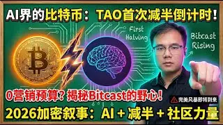 2026 最大财富机会：当 AI 遇上“比特币式”减半！TAO 首次减半倒计时！错过了比特币，千万别错过这次！