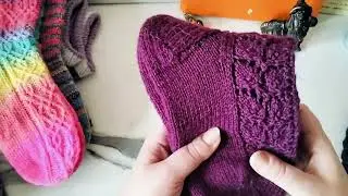 Knitted Goods!! My projects for March and April 2026. 🧦🧦🧦🧦