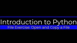 How to copy a file with Python
