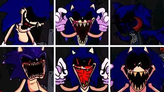 You Can't Run But The Skin Mod Changes Everytime It's Sonic Turn - FNF