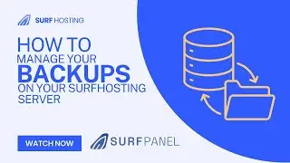 How to manage backups on your server