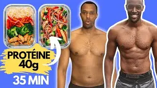 Recette facile et rapide pour maigrir : Préparer ses repas pour la semaine MEAL PREP pour sportifs