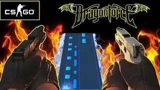 Gun Sync: Through the Fire and Flames! [CSGO]