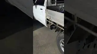 ZD30 4 inch exhaust turbo whistle and limiter 🦘 3 inch, nah mate
