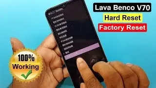 Hard Reset BENCO V70 (AE9220) how to? | benco V70 Remove Pin, Pattern, Password lock Without PC