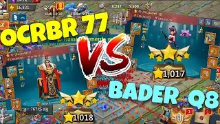Lords Mobile - Wonder wars with 100% T5. ocrBR on fire. 2 vs 1? Not problem for this animal