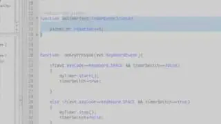 Flash Key Event and Timer Event