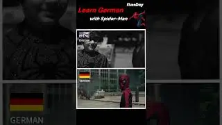 Spider-Man Returns! Learn German with him! #fluenday #german #languagelearning #germanlanguage #usa