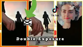 Tiktok Trending Viral Double Exposure Video Editing In Capcut | double exposure video kaise banaye