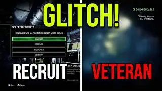Call of Duty: Modern Warfare Remastered Glitch - Easily beat All Veteran levels on Recruit Level