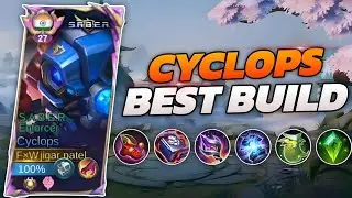 TRY THIS BEST BUILD FOR CYCLOPS IN SOLO RANKED !! CYCLOPS BUILD 2024 !! CYCLOPS MOBILE LEGENDS