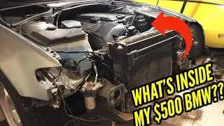 Removing the engine from my E46! - BMW EV Conversion Part 3.