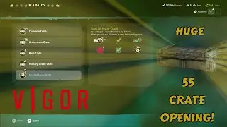 HUGE 55 Vigor Crate Opening!
