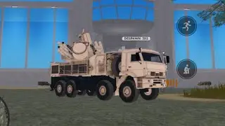 The showcase of AA truck in war tycoon roblox
